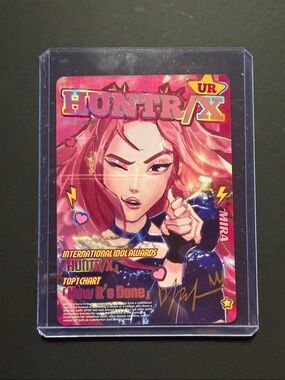 UR MIRA- 002 KPOP DEMON HUNTERS-COLLECTIBLE TRADING CARDS